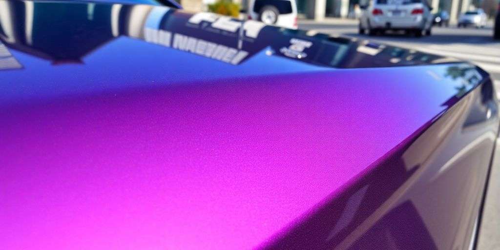 Shiny car in Melbourne after ceramic coating treatment.